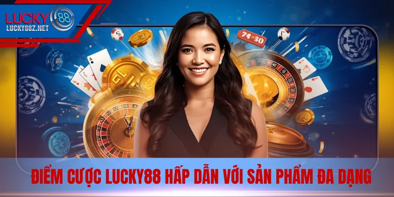 Điểm cược Lucky88 hấp dẫn với sản phẩm đa dạng