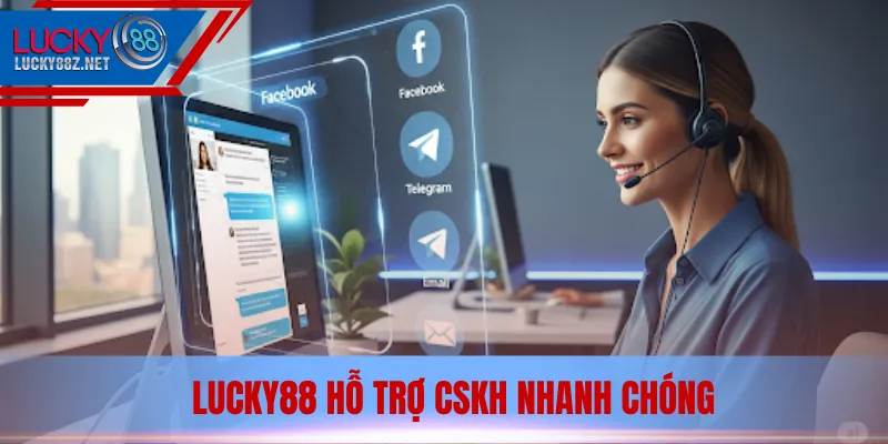 Lucky88 hỗ trợ CSKH nhanh chóng