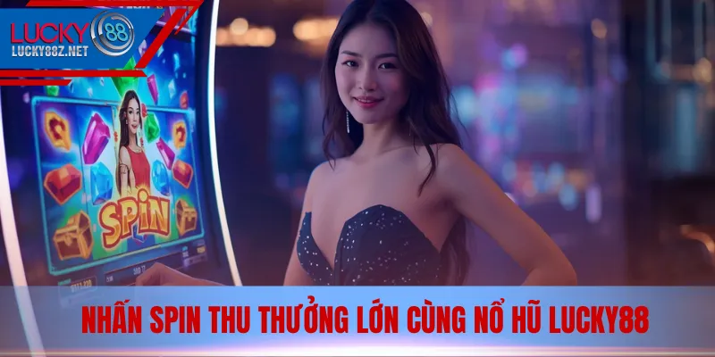 Nhấn Spin thu thưởng lớn cùng Nổ Hũ Lucky88
